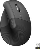 Logitech Lift Verticale Ergonomische Muis Zwart