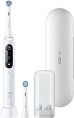 Oral-B iO Series 6N Wit + extra iO Gentle Care opzetborstel Elektrische tandenborstel voor gevoelige tanden