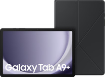 Samsung Galaxy Tab A9 Plus 11 inch 128GB Wifi Grijs + Book Case Zwart