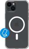 BlueBuilt Protective Back Cover met MagSafe iPhone 15 Plus Transparant Apple iPhone 15 Plus hoesje
