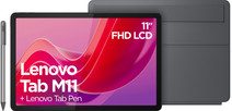 Lenovo Tab M11 11 inch 128GB Wifi Grijs + Book Case Grijs