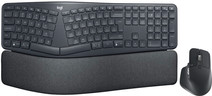 Logitech K860 Ergonomic Wireless Keyboard QWERTY + Logitech MX Master 3S