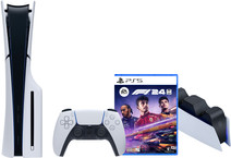 PlayStation 5 Slim Disc Edition + F1 24 + Oplaadstation