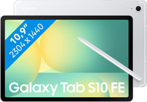 Samsung Galaxy Tab S10 FE 10,9 inch 128GB Wifi Zilver Coolblue's Keuze producten