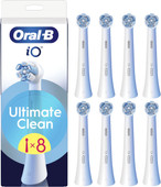 Oral-B iO Ultimate Clean Wit (8 stuks) Smartwatch voor Inlumi