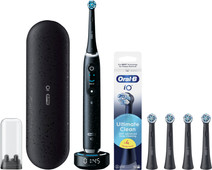 Oral-B iO 10 Black Special Edition Value Pack Oral-B electric toothbrush for thorough cleaning