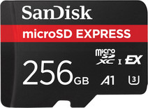 SanDisk microSD Express Card 256GB 650MB/s 256GB microSD card