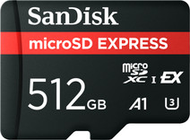 SanDisk MicroSD Express Card 512GB 650MB/s Nintendo Switch geheugenkaart