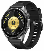 Huawei Watch GT 6 46 mm Zwart Smartwatch voor Android telefoon