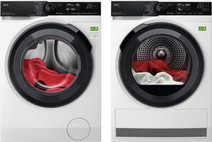 AEG LR9604C6 AbsoluteCare + AEG TR969BC6 AbsoluteCare Plus AEG wasmachine met ProSteam