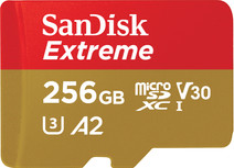 SanDisk MicroSDXC Extreme 256GB 130MB/s Smartwatch voor Inlumi