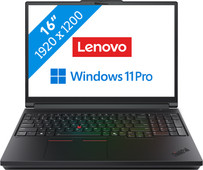 Lenovo ThinkPad P16 G3 - 21RQ000JMH QWERTY Windows laptop voor videobewerking en industrieel ontwerpen
