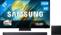Samsung 55 inches OLED S95F 4K (2025) + Samsung HW-Q930F (2025) Coolblue's Choice television