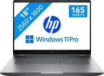 HP ZBook Fury G1i 18 - C78M4ET QWERTY Windows laptops met NVIDIA videokaart
