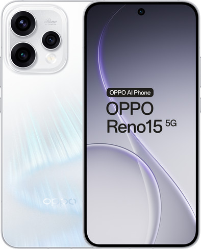 OPPO Reno15 512GB Wit 5G is nooit meer leverbaar