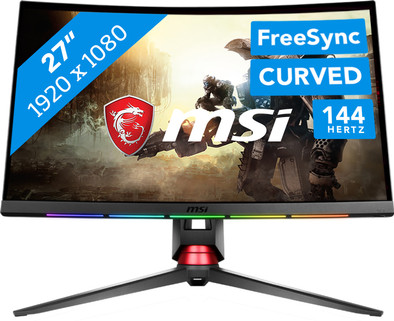 MSI Optix MPG27C | Coolblue | Monitors