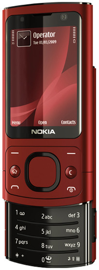 Nokia 6700 Slide Red is nooit meer leverbaar