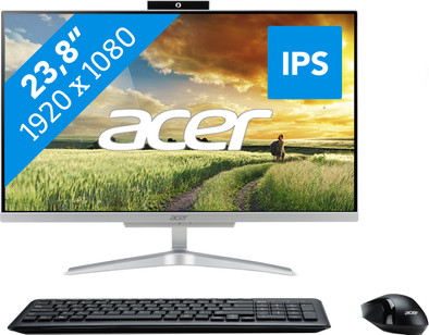 Acer Aspire C24-860 I8628 NL All-in-One | Coolblue | Desktops