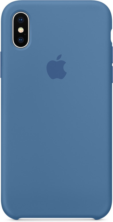 Apple iPhone X Silicone Back Cover Denim Blue is no longer available