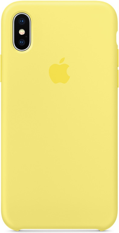 Apple iPhone X Silicone Back Cover Lemon Yellow is no longer available