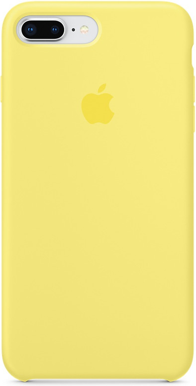Apple iPhone Plus/8 Plus Silicone Back Cover Lemon Yellow