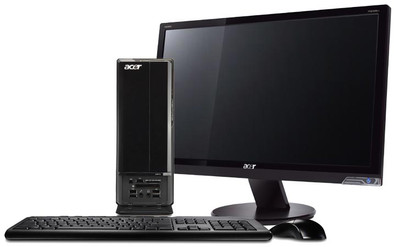 Acer Aspire X3900 + 23'' P235H Monitor is nooit meer leverbaar