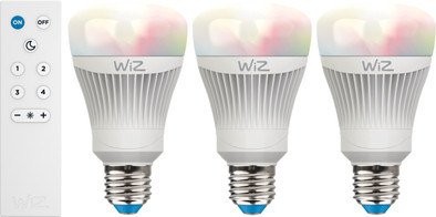 WiZ White and Color E27 3 Pieces with Remote Control is no longer available