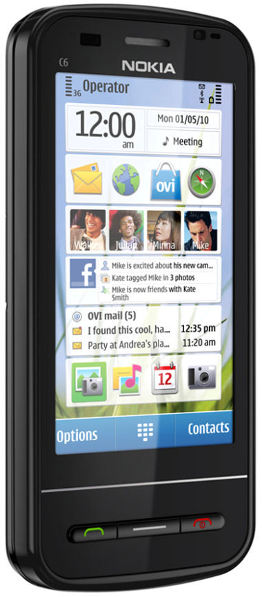 Nokia C6-00 Black AZERTY is nooit meer leverbaar