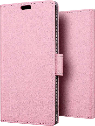 Just in Case Wallet Sony Xperia XZ2 Compact Book Case Roze is nooit meer leverbaar