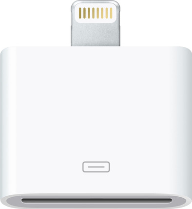 Apple Lightning to 30-pins Adapter is nooit meer leverbaar