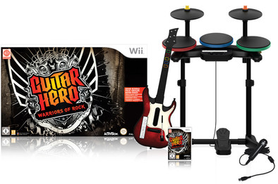 Guitar Hero: Warriors of Rock Super Bundel Wii is nooit meer leverbaar