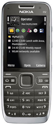Nokia E52 Black is nooit meer leverbaar
