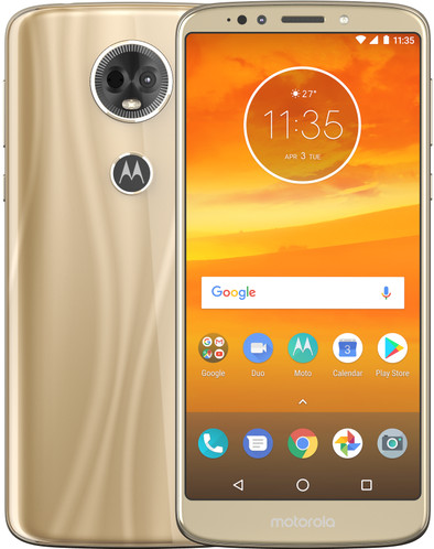 Motorola Moto E5 Plus Goud is nooit meer leverbaar