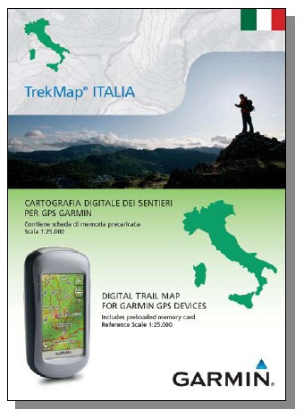 Garmin Trekmap Italie is nooit meer leverbaar
