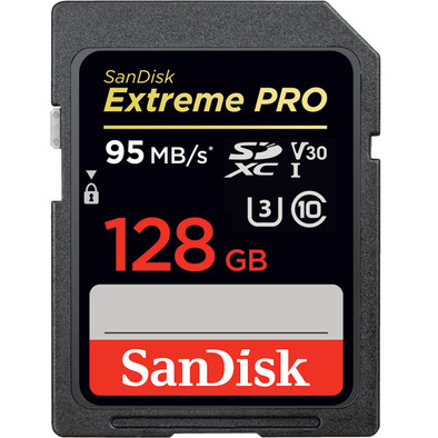 Sandisk SDXC Extreme Pro 128GB 95MB&#x2F;S Class 10 is nooit meer leverbaar