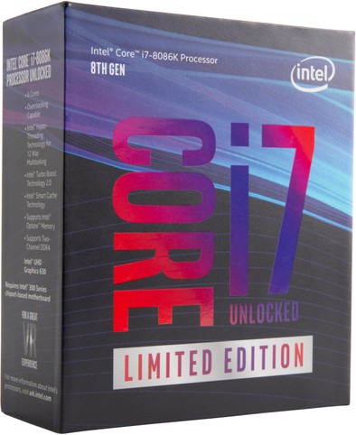 Intel Core i7 8086K Limited Edition is no longer available