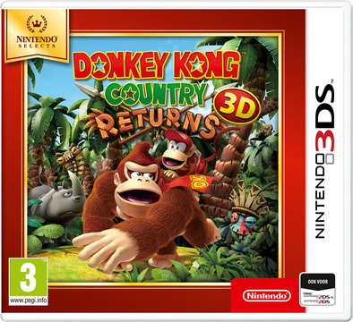 Donkey Kong Country Returns Select 3DS is nooit meer leverbaar