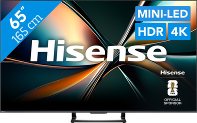 Hisense 65" ULED Mini-Led U7Q (2025) is nooit meer leverbaar