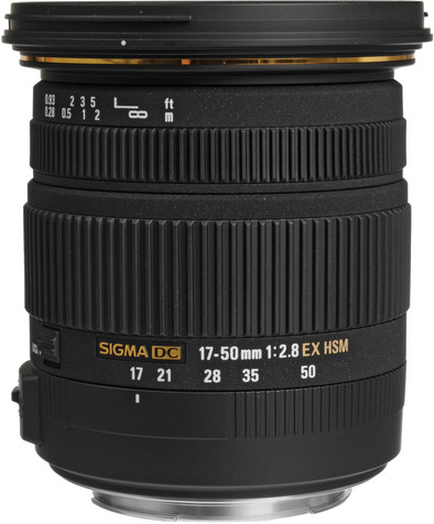 Sigma EF-S 17-50mm f/2.8 EX DC OS HSM Canon is nooit meer leverbaar