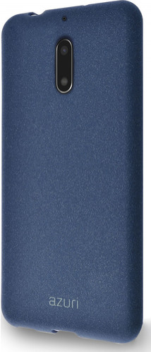 Azuri Flexible Sand Nokia 6/6 Arte Back Cover Blauw is nooit meer leverbaar