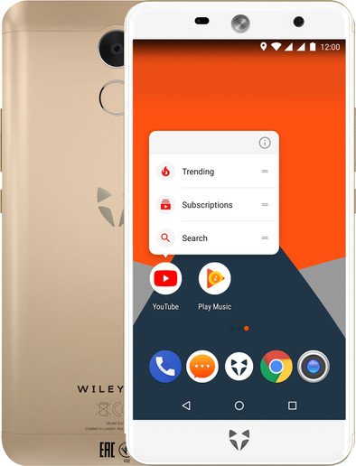 Wileyfox Swift 2+ Goud is nooit meer leverbaar