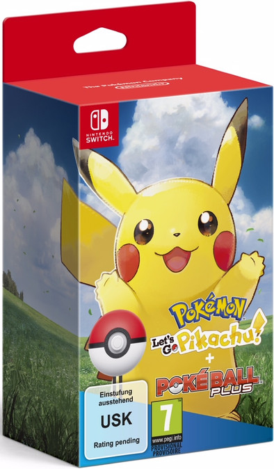 Pokemon Let's Go Pikachu Switch Poke Ball Plus Pack Coolblue