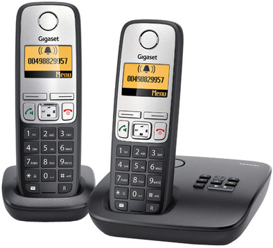 Gigaset A400A Duo Black Silver is nooit meer leverbaar