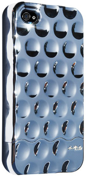 Hard Candy Bubble Shell Case Chrome Silver Apple iPhone 4 is nooit meer leverbaar