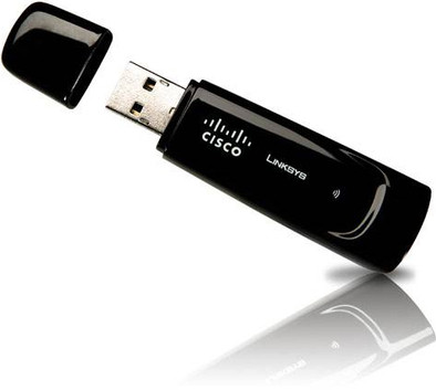 Linksys WUSB100-EU Wireless Network USB Adapter is nooit meer leverbaar