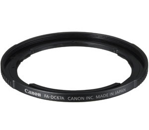 Canon FA-DC67A Filter Adapter is nooit meer leverbaar