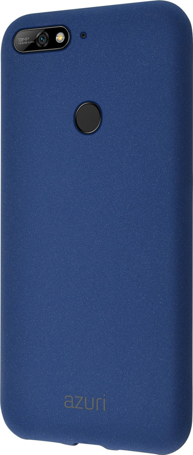 Azuri Flexible Sand Huawei Y7 (2018) Back Cover Blauw is nooit meer leverbaar