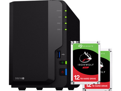 Le produit Synology DS218+ 24 To ne sera plus jamais disponible