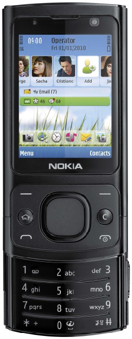 Nokia 6700 Slide Black is nooit meer leverbaar