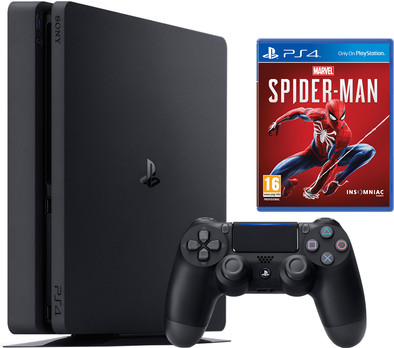 Sony PlayStation 4 Slim 1 TB Spider Man Bundel is nooit meer leverbaar